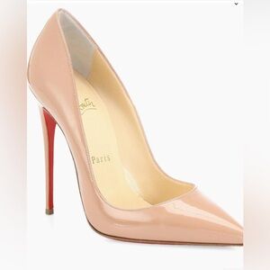Christian Louboutin Nude Pigalle Stilettos